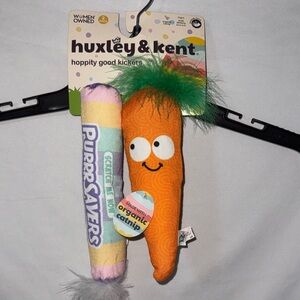Huxley & Kent Hoppity Good Kickers  Catnip Easter Cat Toy Set